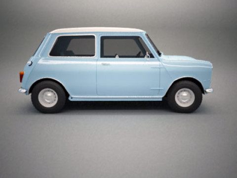 Austin Mini Mk I 3Dモデル
