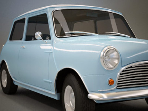Austin Mini Mk I 3Dモデル