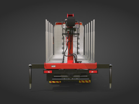 Scania Logging Truck 3Dモデル