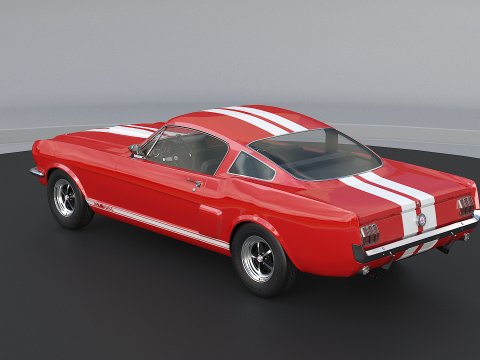 Shelby Mustang GT350 1966 3D 모델