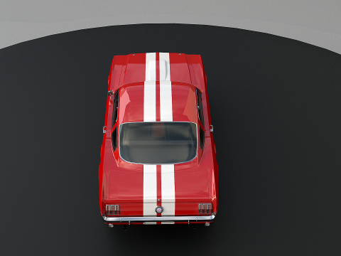 Shelby Mustang GT350 1966 3D 모델