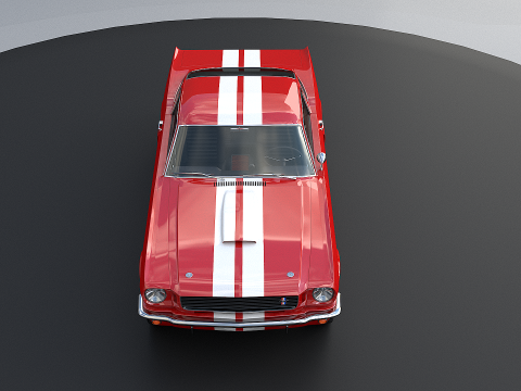 Shelby Mustang GT350 1966 3D 모델