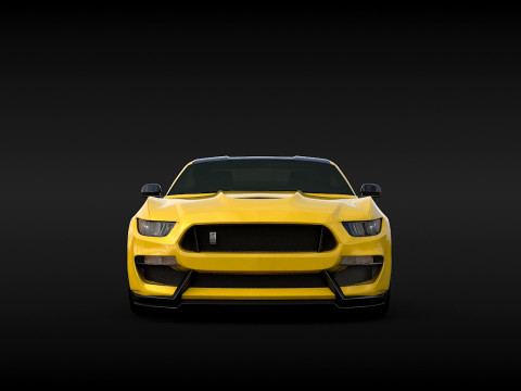 Mustang Shelby GT350R 2017 3Dモデル