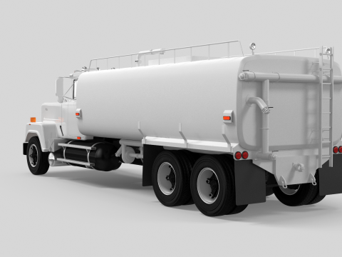Super-Liner Water Truck Modèle 3D
