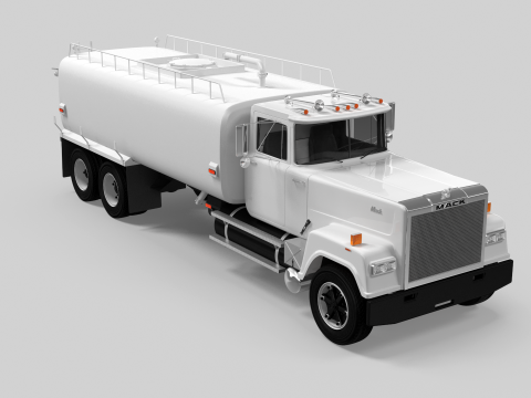 Camión cisterna Super-Liner Modelo 3D