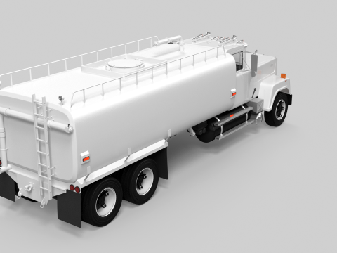 Camión cisterna Super-Liner Modelo 3D