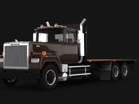 Superliner Flatbed 3Dモデル