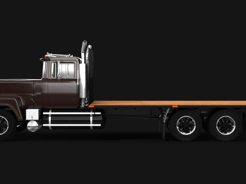 Superliner Flatbed 3Dモデル