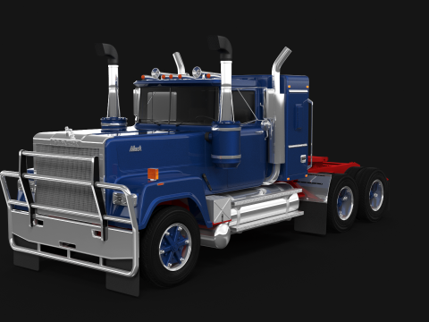 Australische Superliner 1993 3D Model