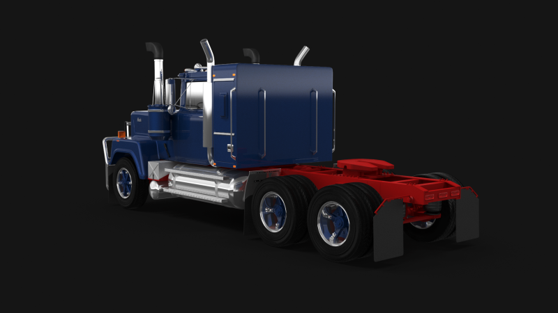 Australische Superliner 1993 3D Model .c4d .max .obj .3ds .fbx .stl .blend 