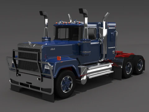 Superliner australiano 1993 Modelo 3D