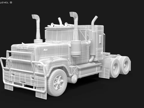 Superliner australiano 1993 Modelo 3D