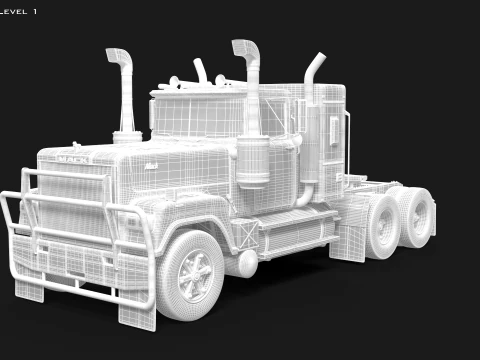 Superliner australiano 1993 Modelo 3D