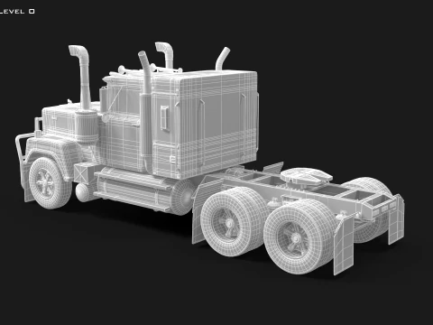 Superliner australiano 1993 Modelo 3D
