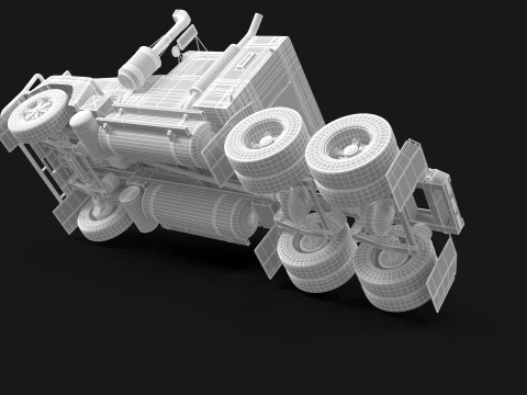 Superliner australiano 1993 Modelo 3D