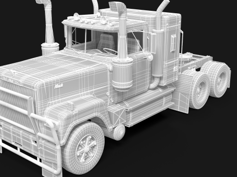 Australische Superliner 1993 3D Model