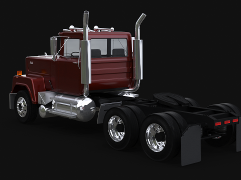 Superliner Semitrailer 3D Model