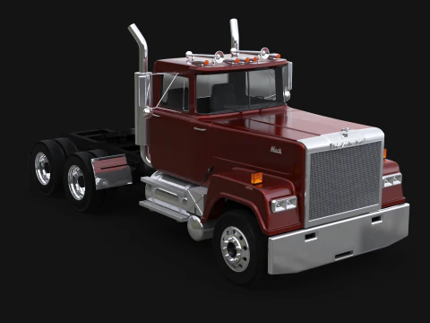 슈퍼라이너 세미트레일러 3D 모델