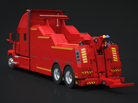 Truk Pemulihan AS Model 3D