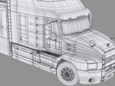 Truk Pemulihan AS Model 3D