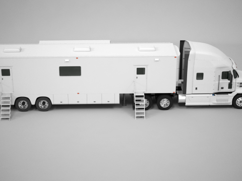 Exhibition Semi Truck 3D Model