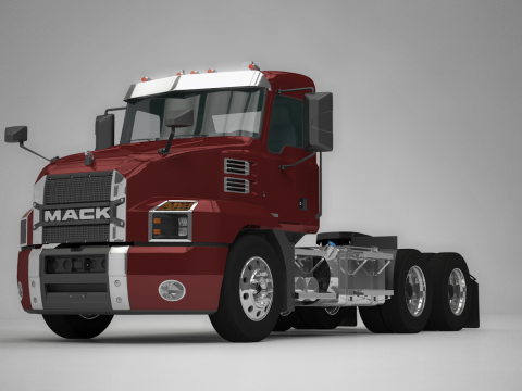 Cabina giornaliera per semirimorchi Modello 3D