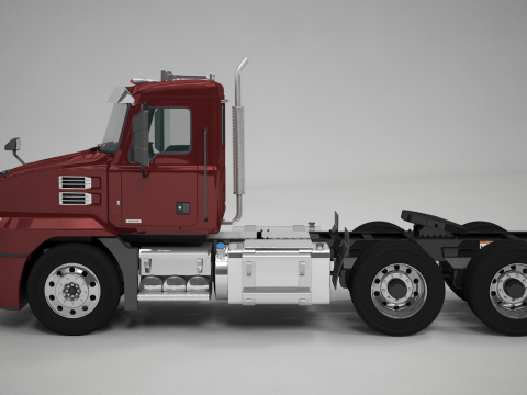 Cabina giornaliera per semirimorchi Modello 3D