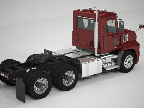 Cabina giornaliera per semirimorchi Modello 3D