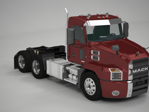 Cabina giornaliera per semirimorchi Modello 3D