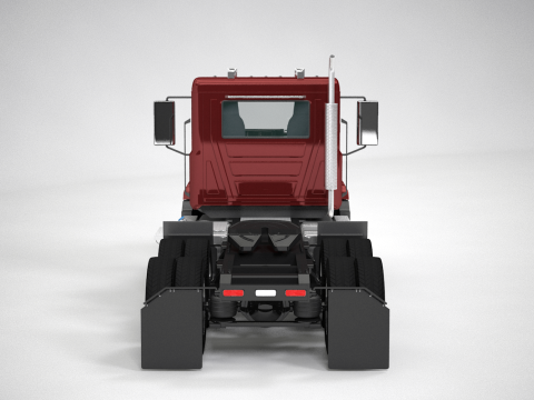 Cabina giornaliera per semirimorchi Modello 3D