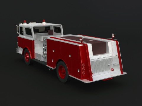 Camión de bomberos CF 69 Modelo 3D