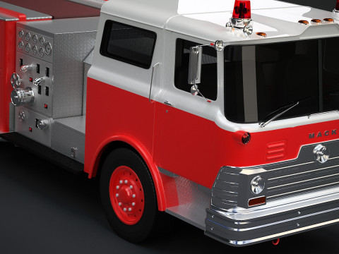 Camión de bomberos CF 69 Modelo 3D