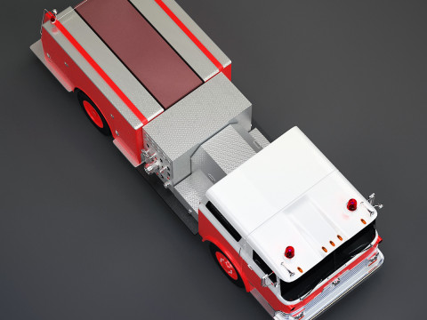 Camión de bomberos CF 69 Modelo 3D