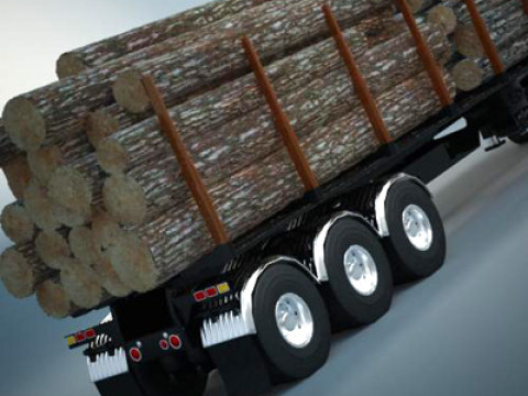 Portador de madera Titán Modelo 3D