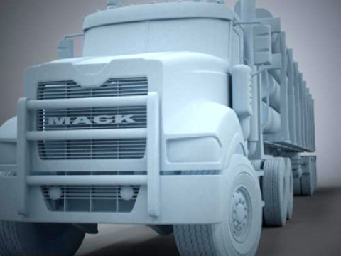 Portador de madera Titán Modelo 3D