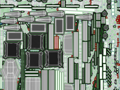 Drone agricolo Quadrotor Agricoltura UAV Modello 3D