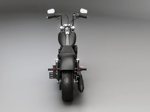 Harley-Davidson Street Bob 3D Model