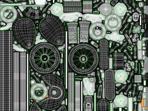 Harley-Davidson Dyna SOA Style 3D Model