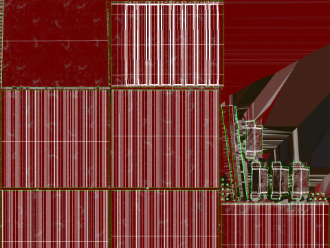 Container di spedizione intermodale lungo 10 piedi invecchiato Modello 3D