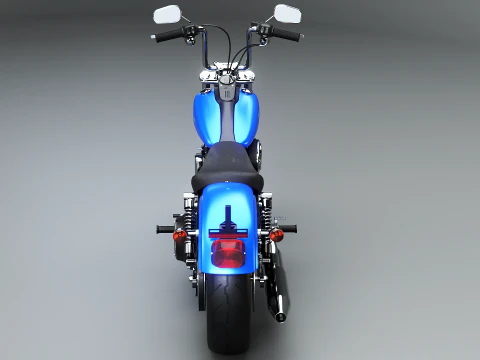 Harley-Davidson FXDBI Dyna Street Bob 2006 3D Model