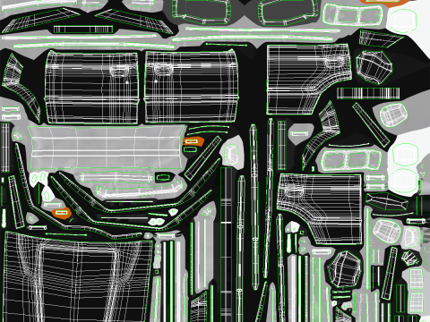 Toyota Land Cruiser J60 e roulotte da campeggio classica Modello 3D