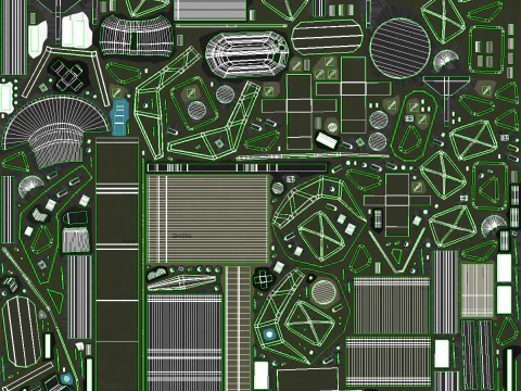 Camioneta anti drones Modelo 3D