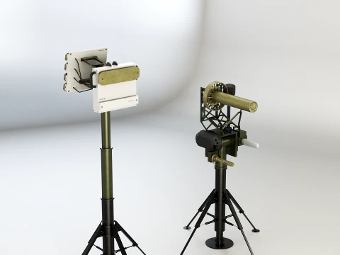 Антидронова система 3D Модель