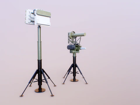 Антидронова система 3D Модель