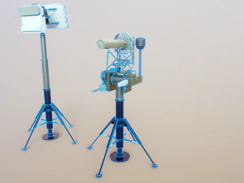 Антидронова система 3D Модель