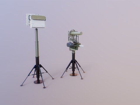 Sistema antidrones Modelo 3D