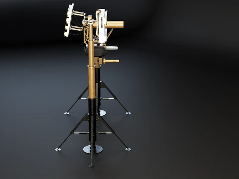 Anti Drone System Sand Camo 3D Model