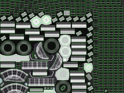 Rimorchio per barca camper Modello 3D