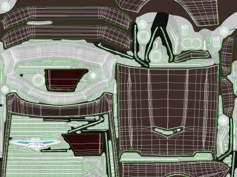 Thunderbird 1961 Convertible Hardtop 3D Model