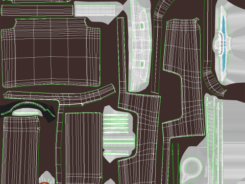 Hardtop Konvertibel Thunderbird 1961 Model 3D